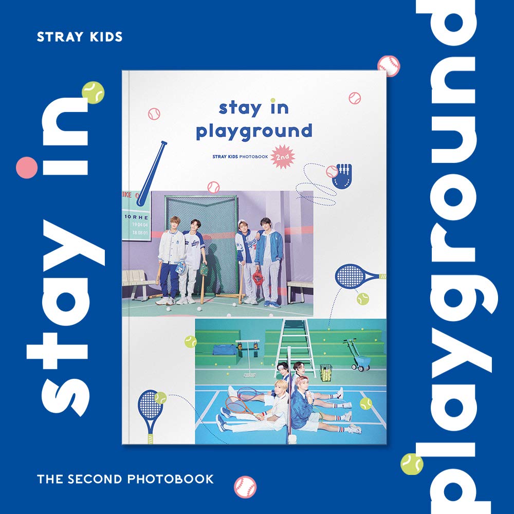 Amazon.com: JYP Stray Kids - 2nd PHOTOBOOK Stay in Playground DVD+