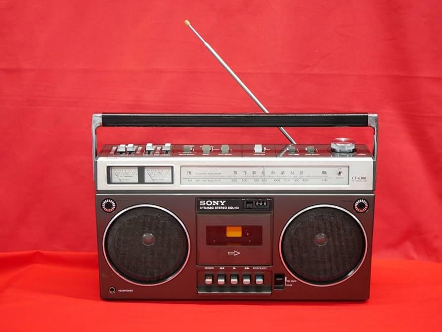 Amazon.co.jp: ソニー CF-6300 gong55 ゴング55 FM/AMステレオラジオ