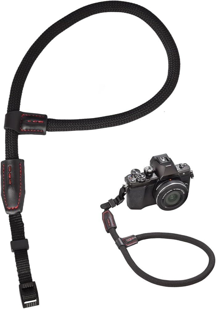 Amazon | エツミ カメラストラップ ロープ ハンドストラップ 一眼レフ