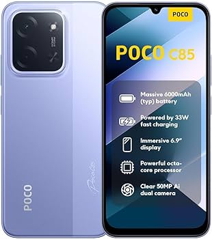Amazon.com: XIAOMI Poco C85 4G LTE (Compatible with Tmobile Tello