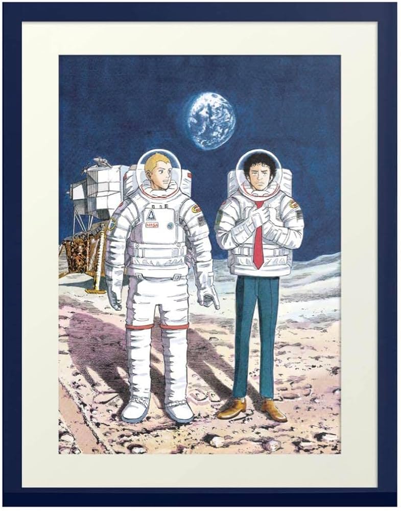 Amazon.co.jp: 宇宙兄弟 ムッタとヒビトの記念複製原画 : おもちゃ