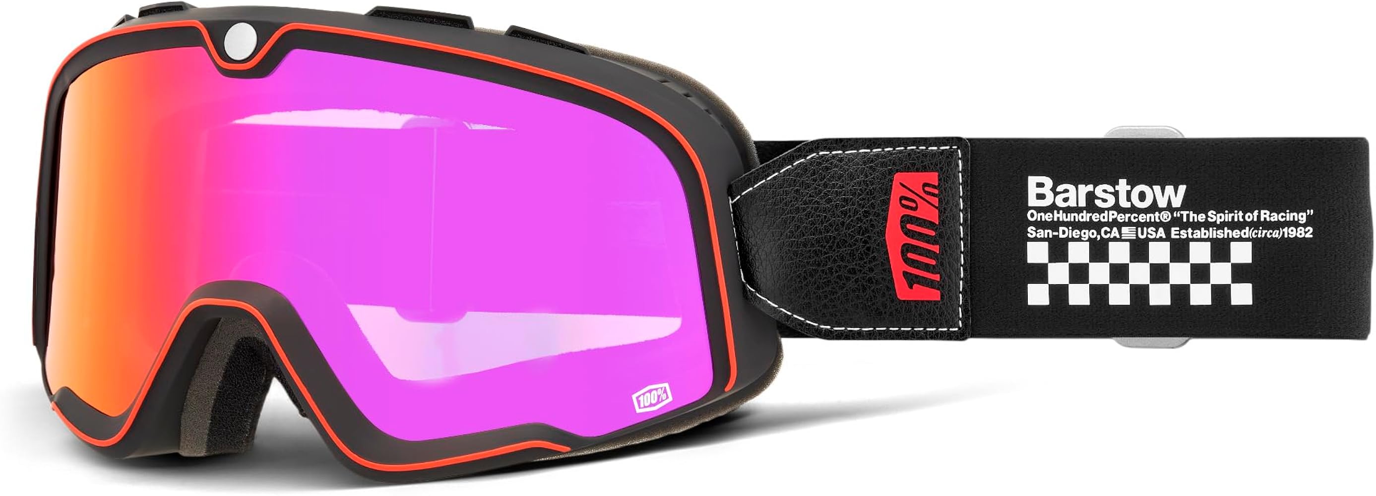 Amazon.co.jp: BARSTOW 100%ゴーグル - モトクロス用曇り止めスポーツ