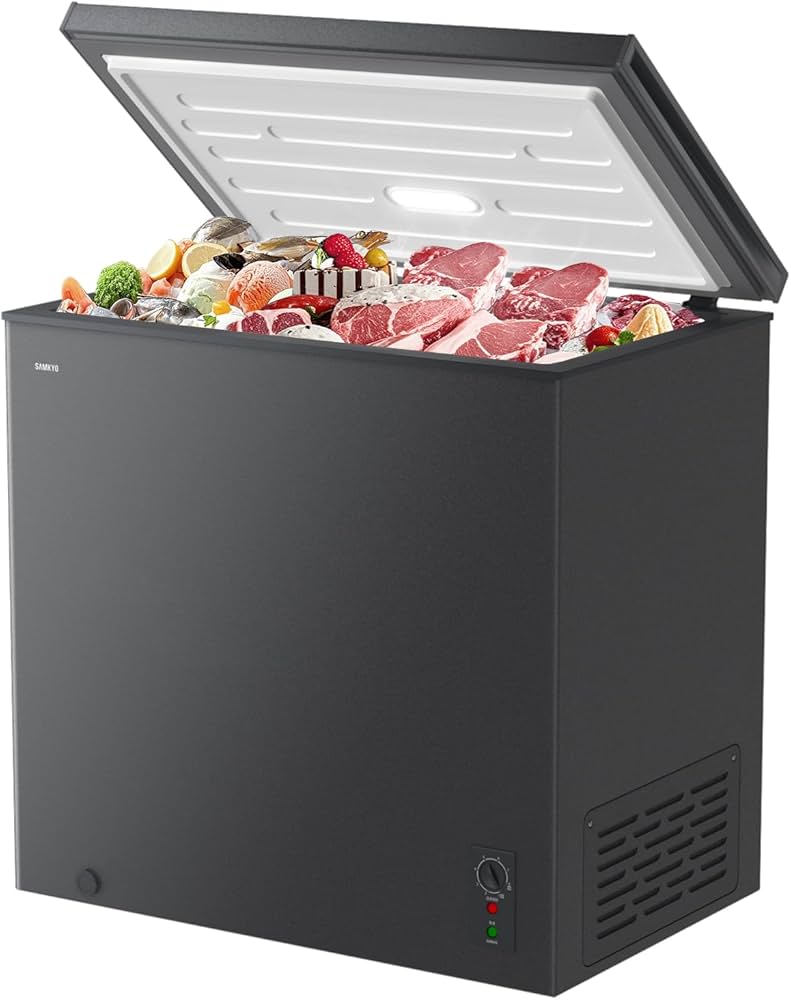 Amazon | SAMKYO 冷凍庫 200L 上開き チェストフリーザー 大容量 業務