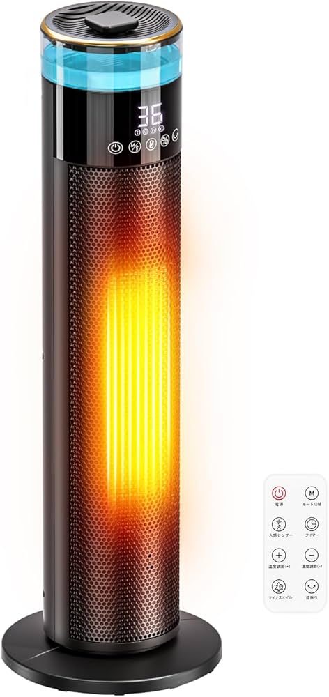 Amazon | セラミックヒーター 暖房器具 ［2025冬新型・AI知能恒温・人