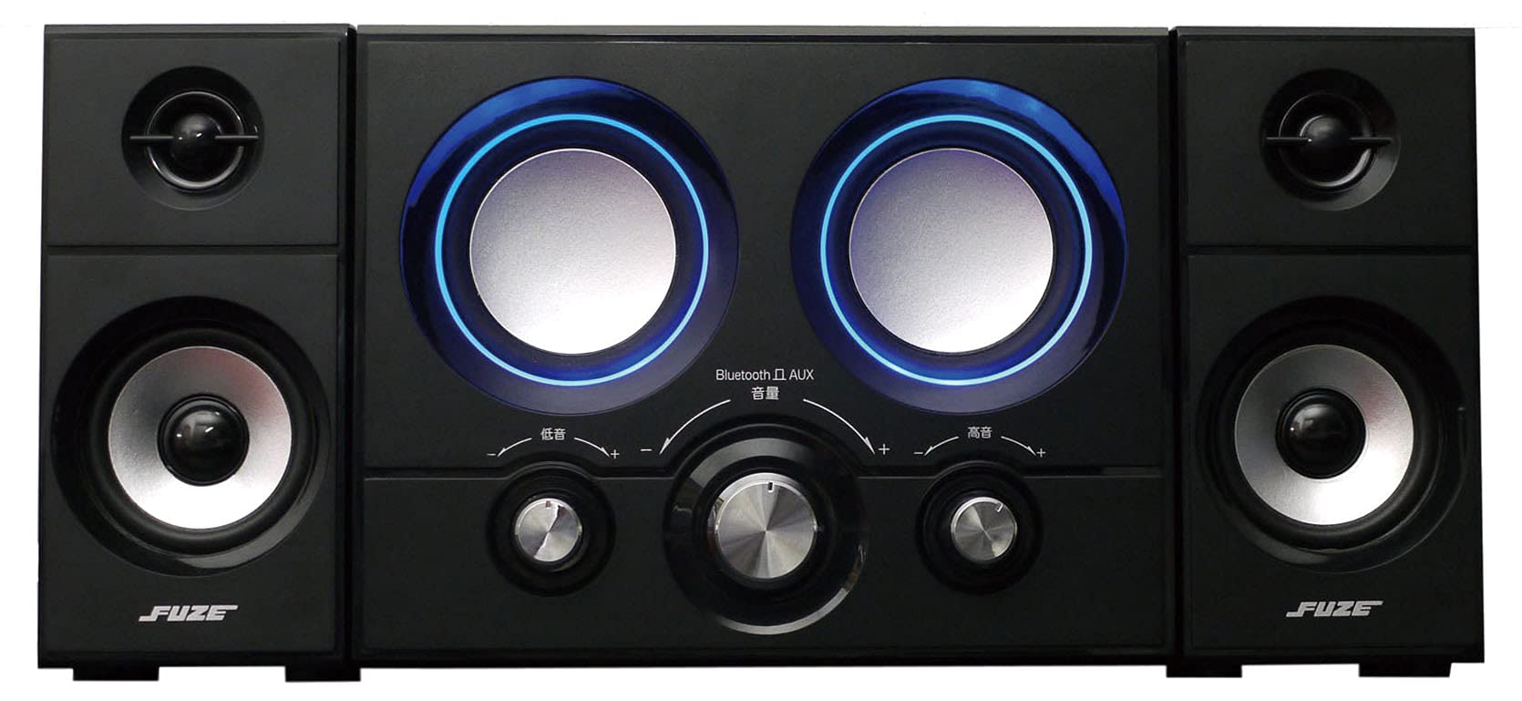 Amazon.co.jp: FUZE 2.1ch アンプ内蔵 Bluetooth スピーカー DAS219BT