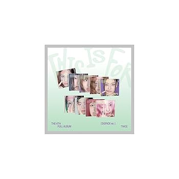 TWICE - TWICE THIS IS FOR 4th Album Digipack 9 Version Set CD+36p