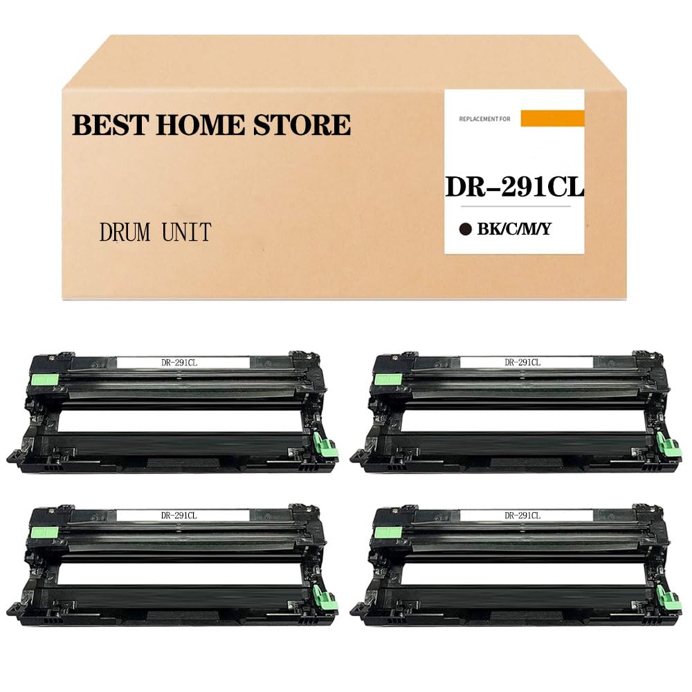 Amazon.co.jp: ブラザー用 DR-291CL 互換ドラム 4本セット DR-291CL