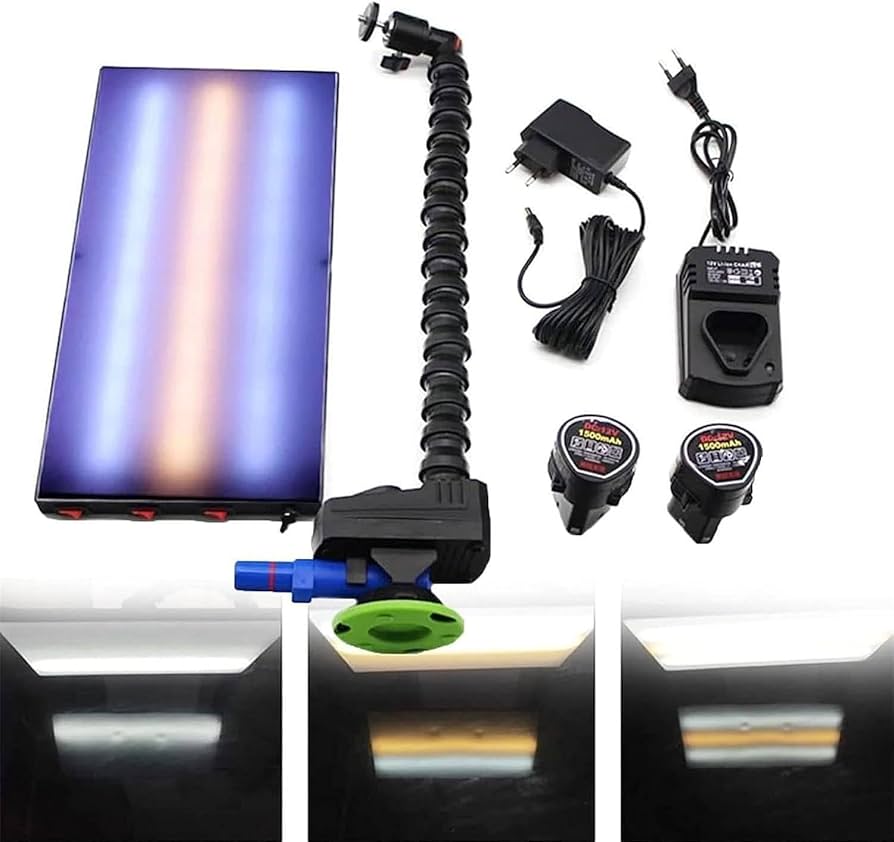 Amazon.co.jp: 車のデントリペアライトツール、12Vポータブル