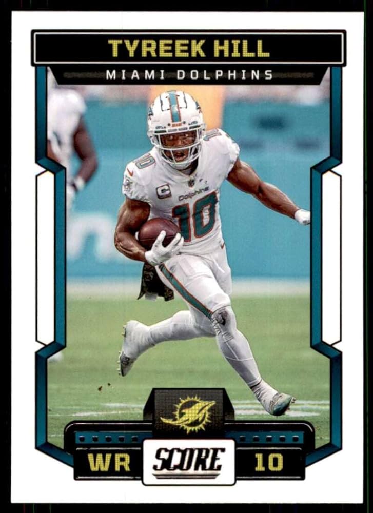Amazon.com: 2023 Score #273 Tyreek Hill NM-MT Miami Dolphins