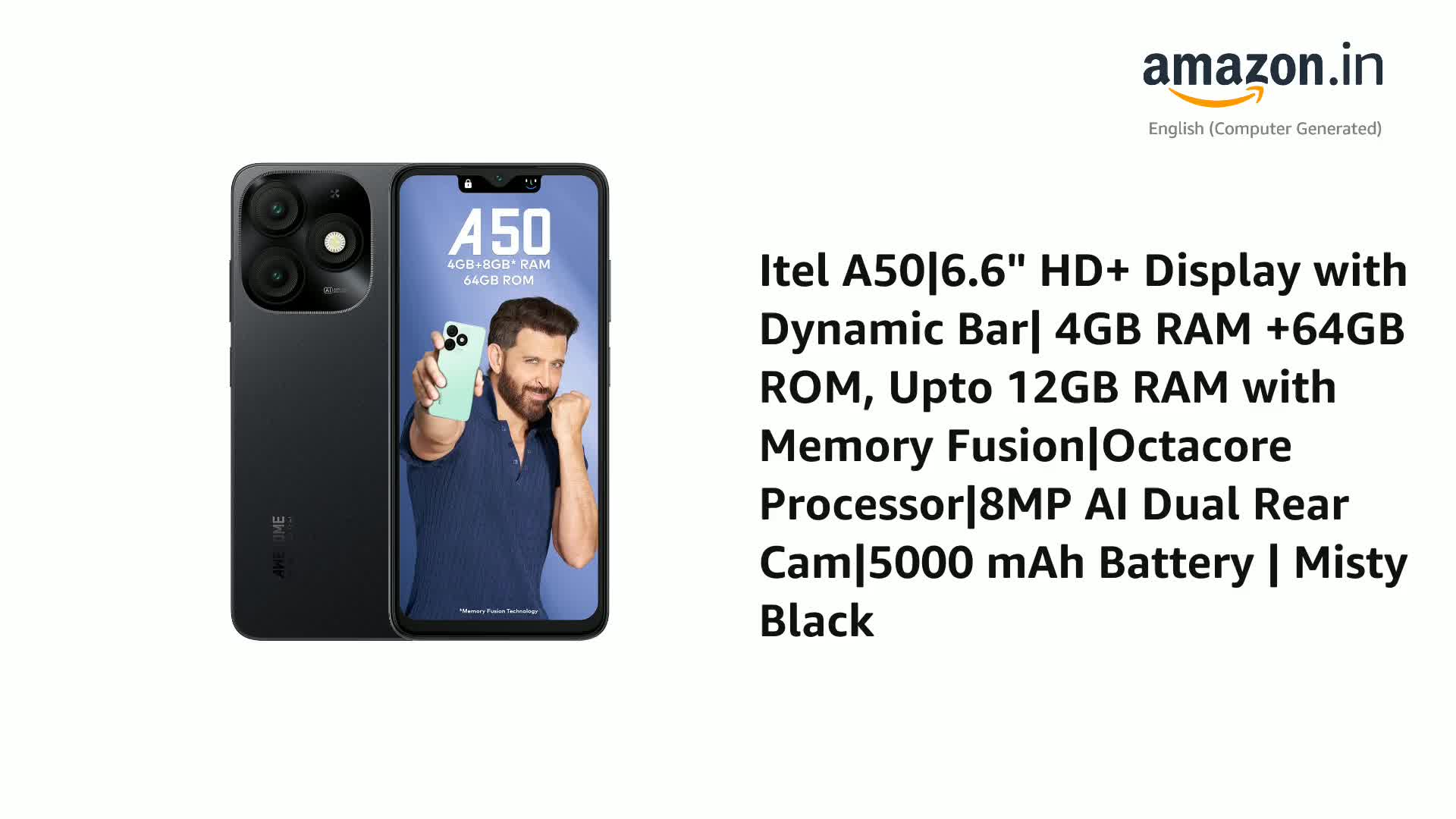 itel A50|6.6