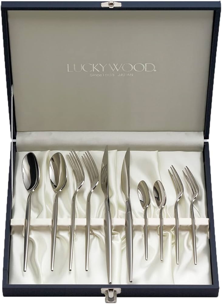 Amazon｜ラッキーウッド カトラリーセット グッドデザイン賞受賞 日本