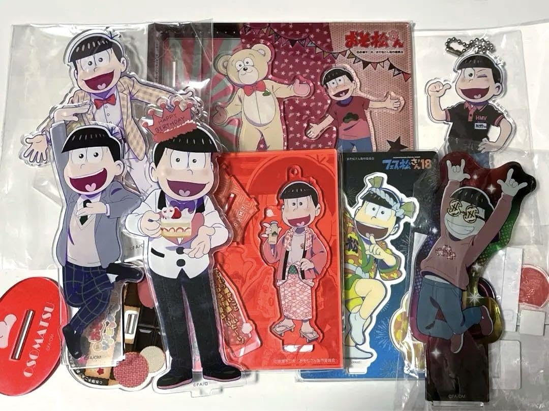 Amazon.co.jp: おそ松さん アクリルスタンド まとめ売りセット 8点