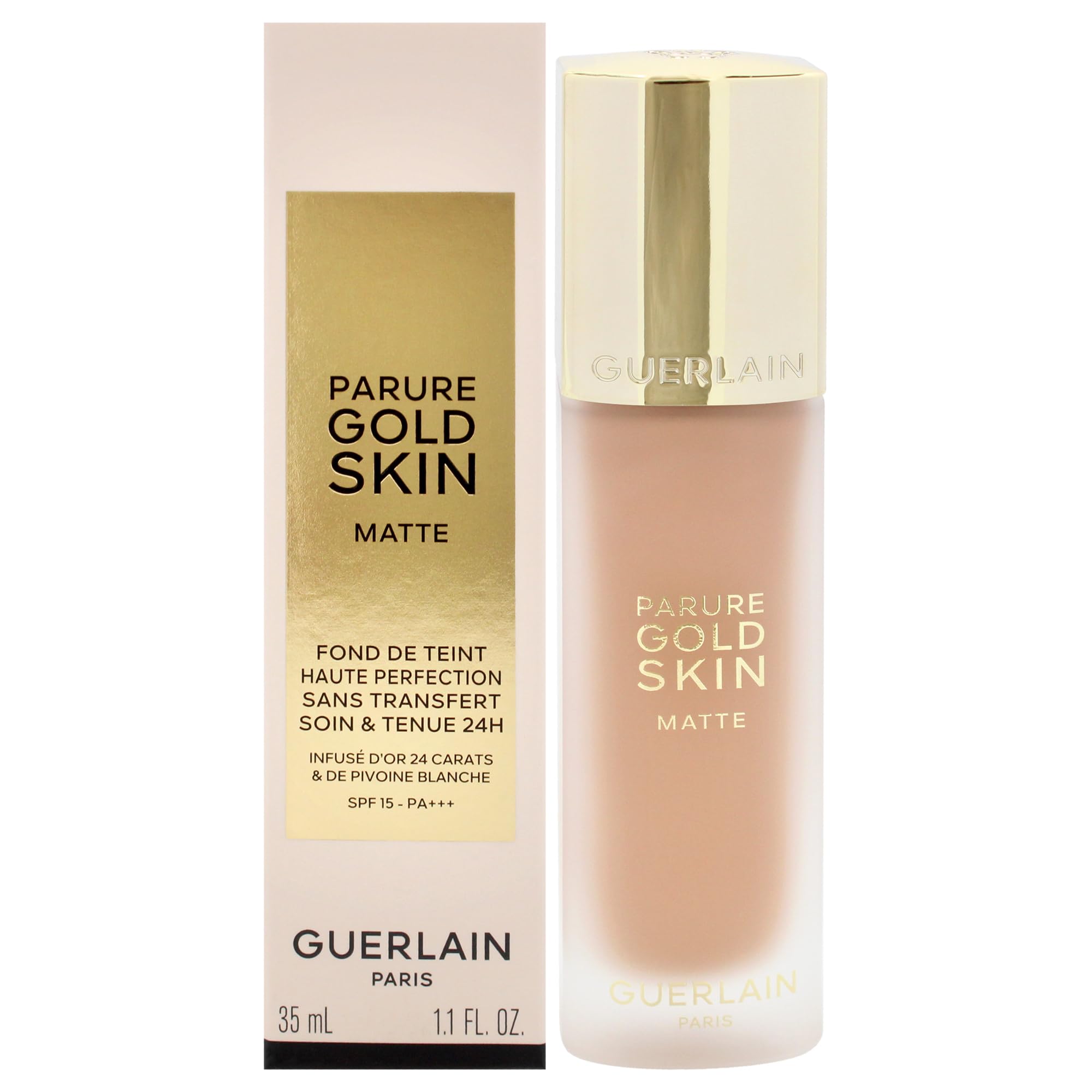 Amazon.com : Guerlain Parure Gold Skin Matte 24H Wear No-Transfer