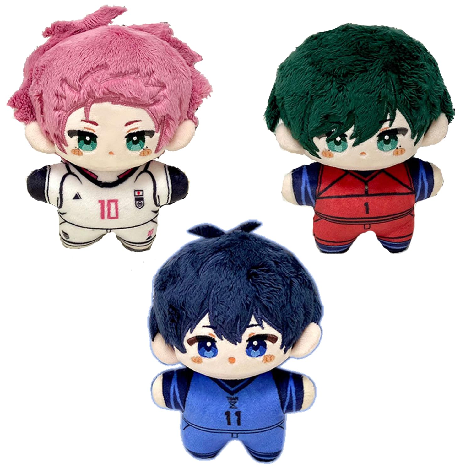 Amazon.co.jp: ブルーロック 周辺 潔世一 糸師凛 糸師冴 ぬいぐるみ
