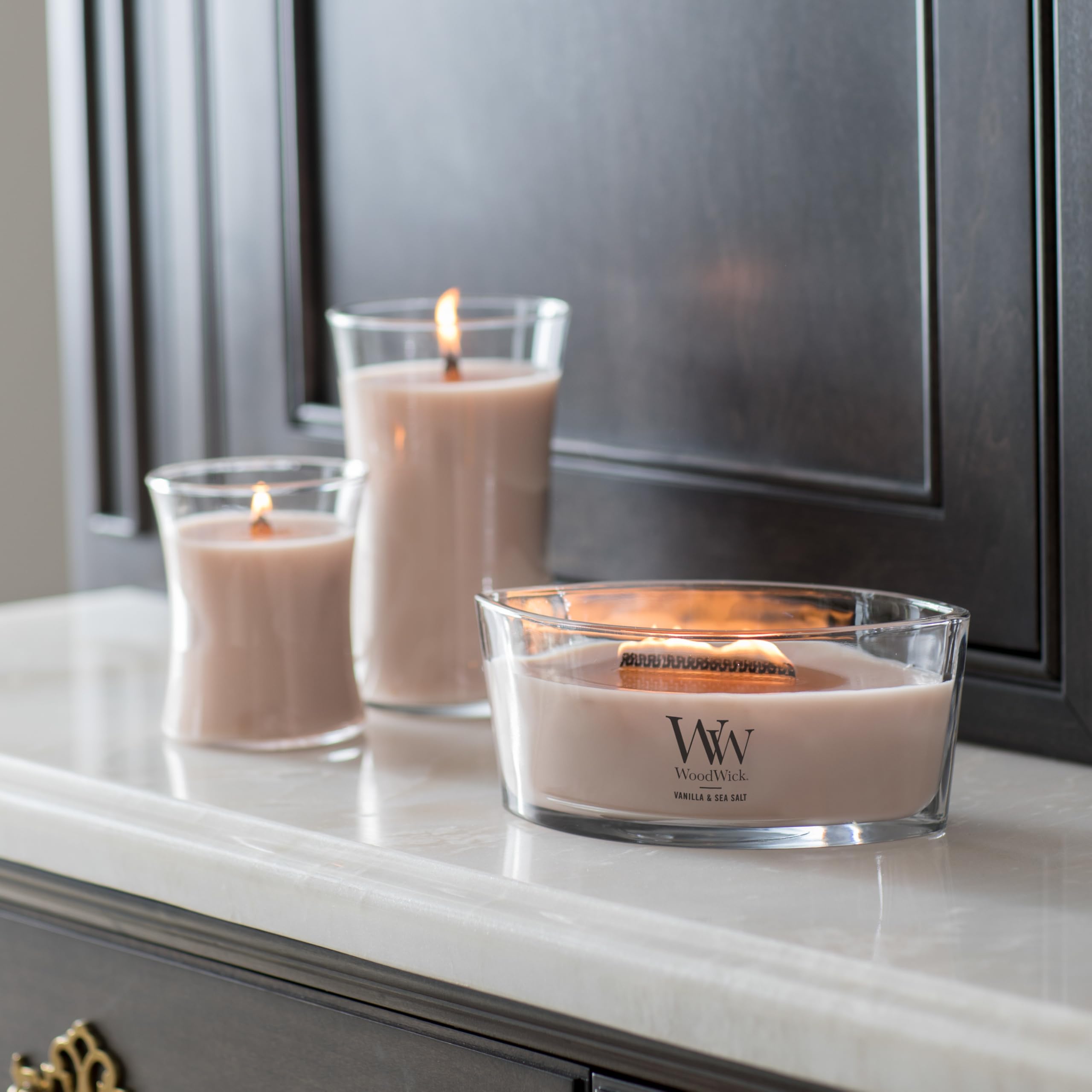 Amazon.co.jp: WoodWick ウッドウィック JARS ジャー Mサイズ バニラ