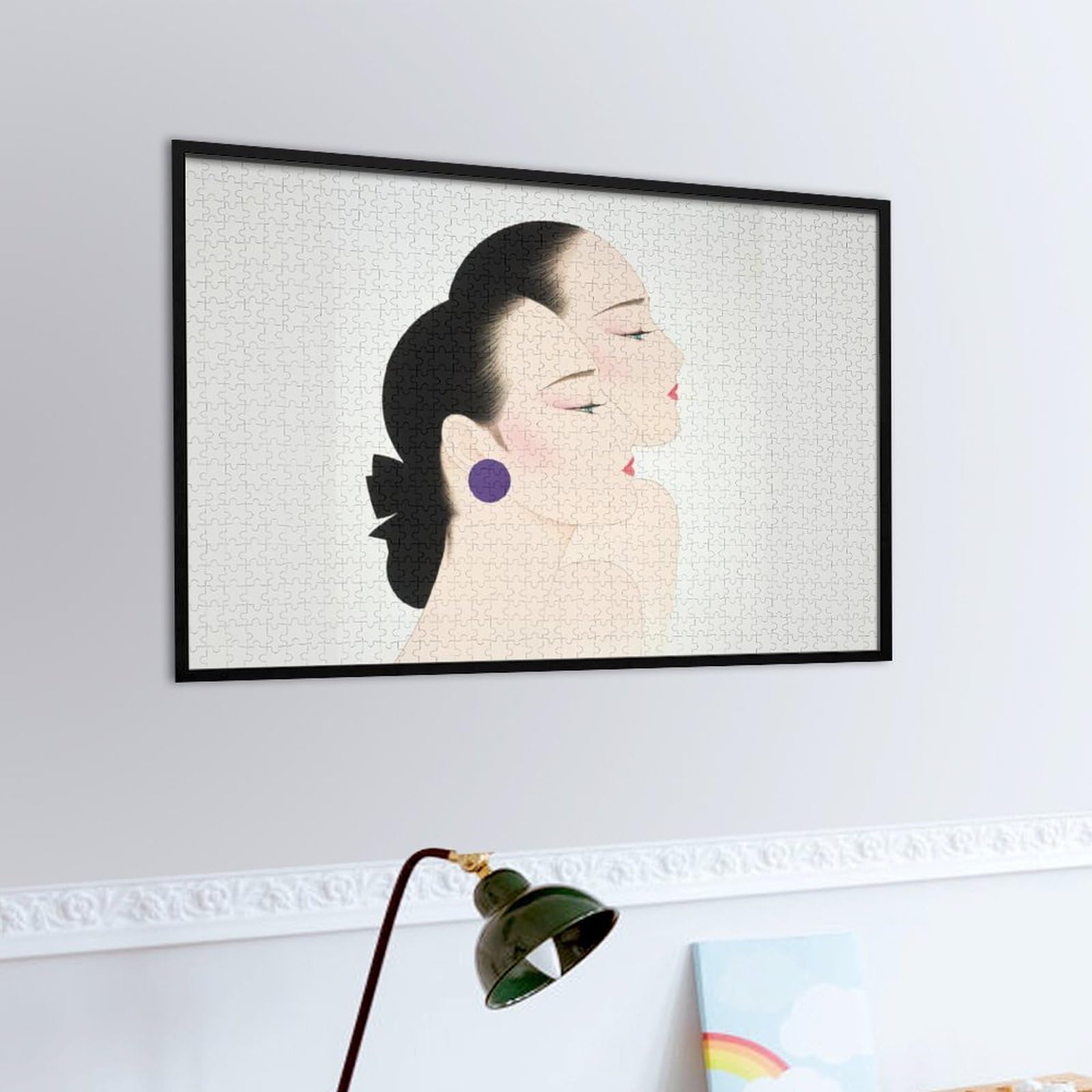 セントラルホビー ジグソーパズル 鶴田一郎 想(おもひ) 1000P