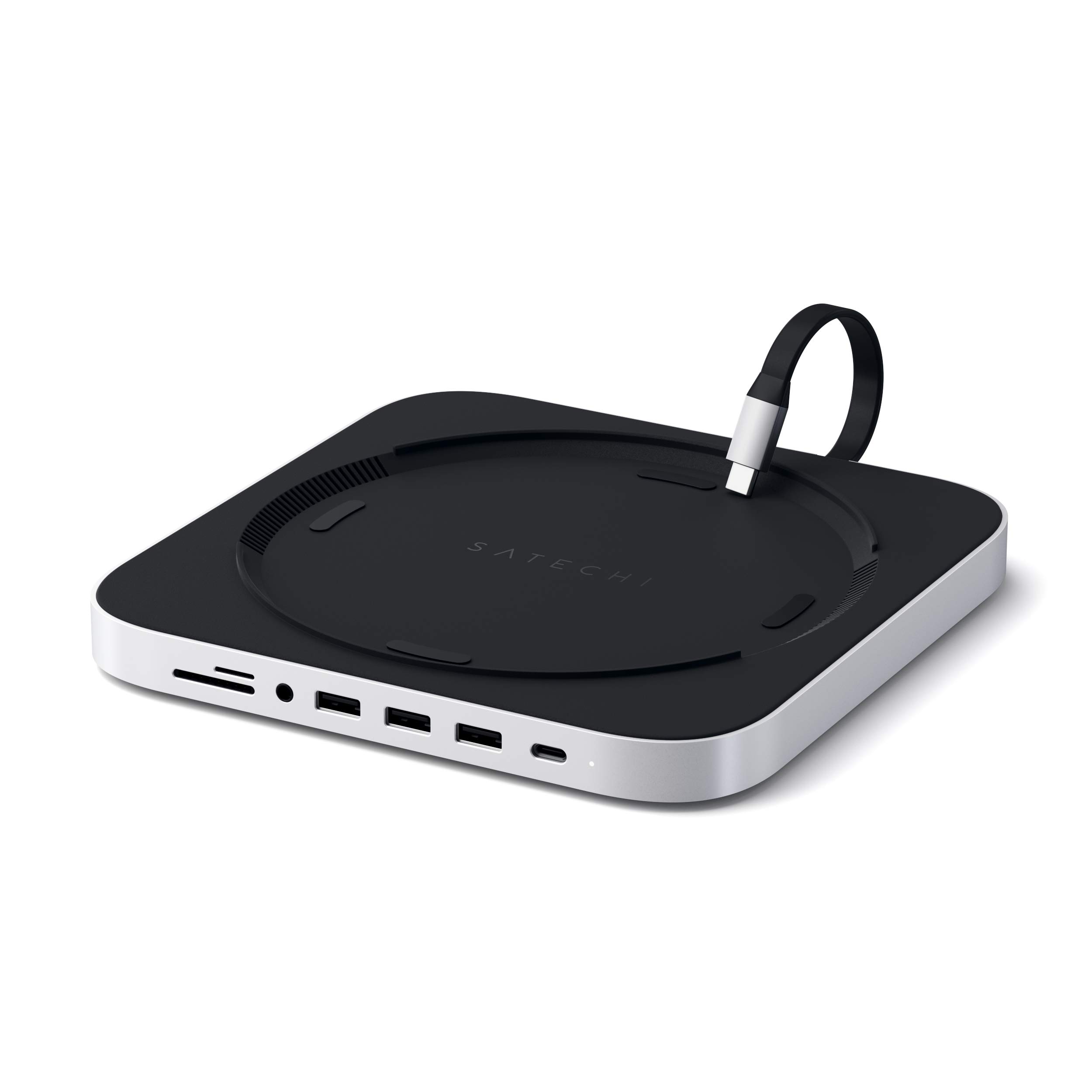Amazon.co.jp: SATECHI 7 in 1 USB-C ハブ スタンド (Mac Mini M2/M1用