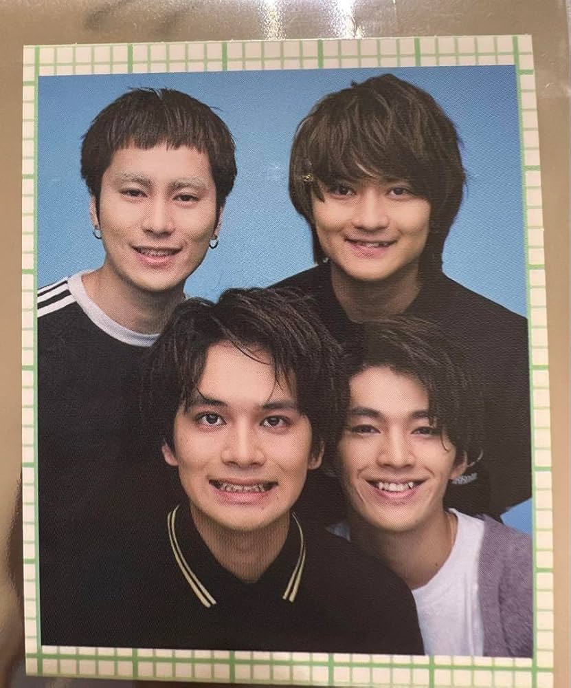 Amazon.co.jp: DISH//証明写真ステッカー 集合 北村匠海 矢部昌暉 橘柊