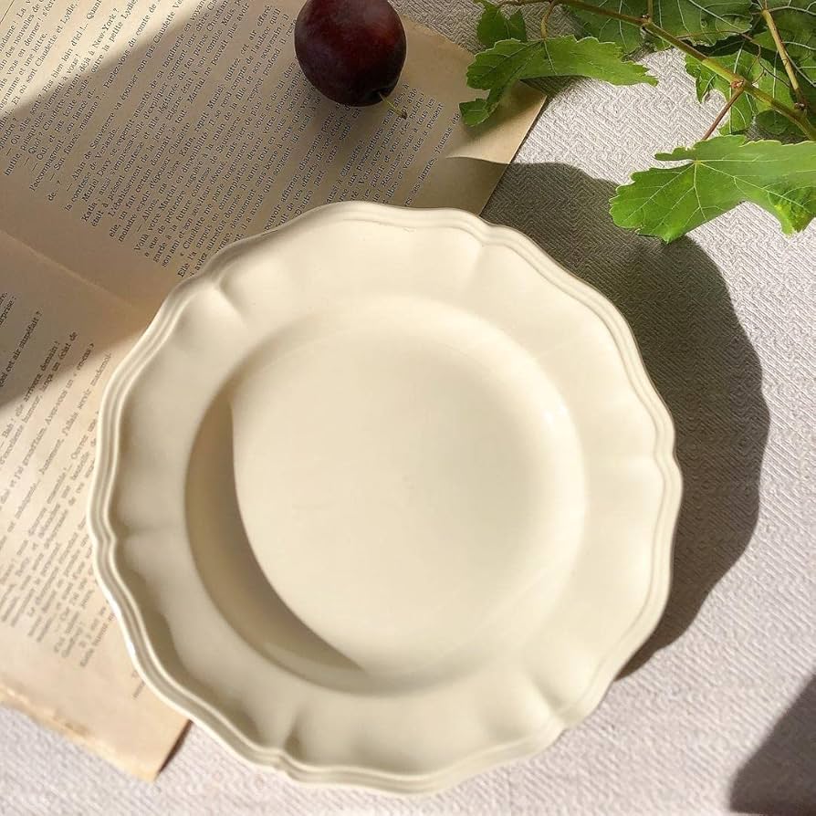 Amazon.co.jp: ディゴワンサルグミンヌ 花リム ディナープレート 25