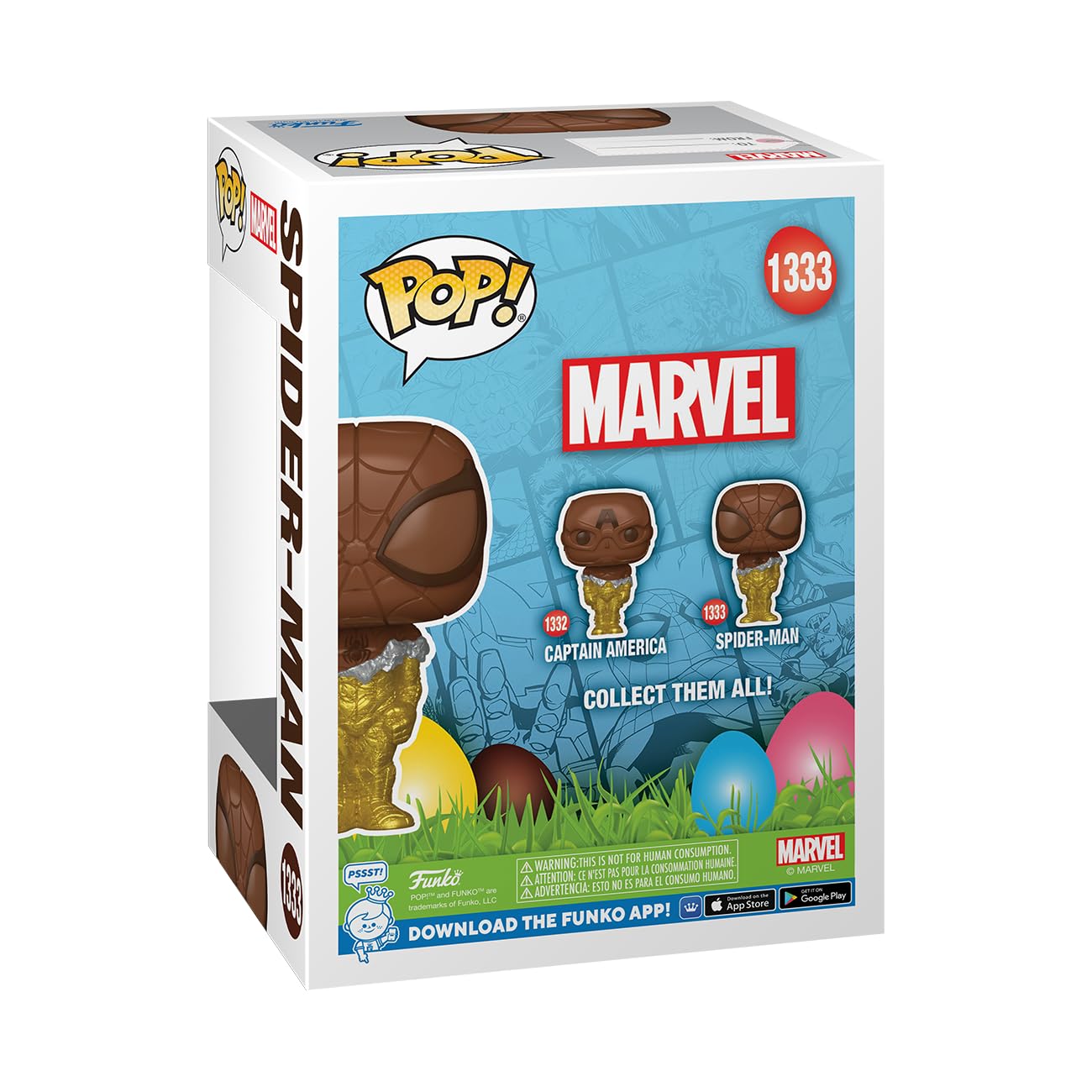 Amazon.com: Funko POP! Marvel: Spider - Spider-Man - Man - Easter