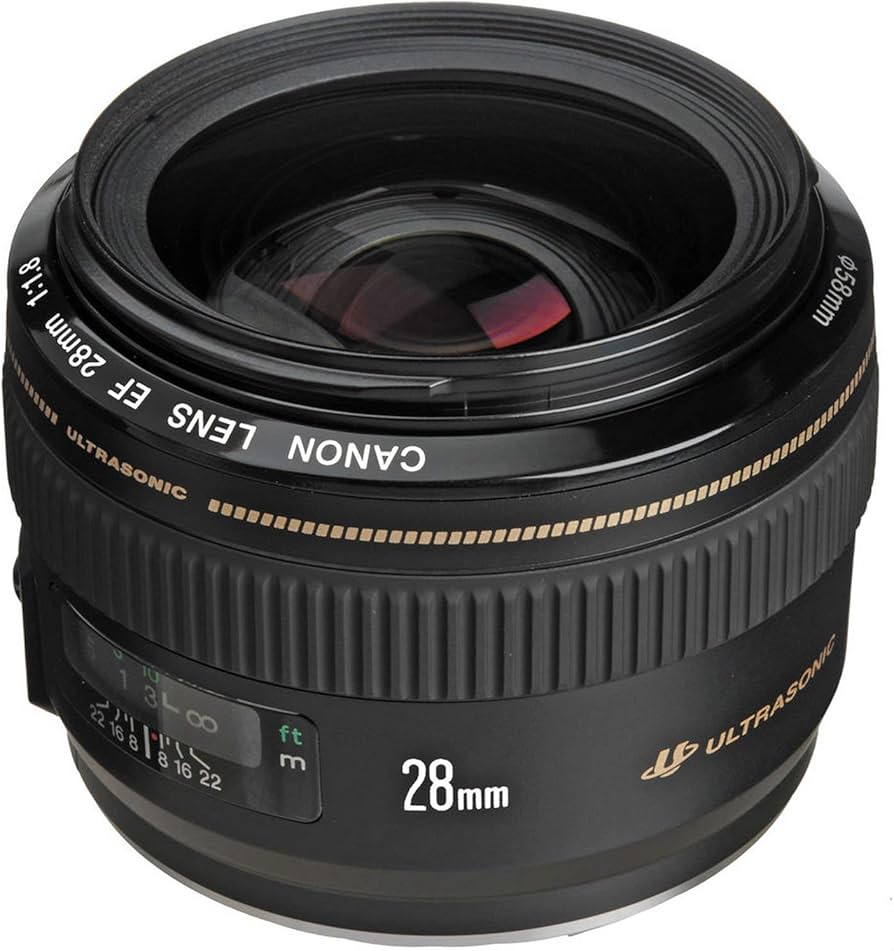 Canon EF28mm f1.8 USM ポーチ、プロテクター付属 Canon EF28mm f1.8