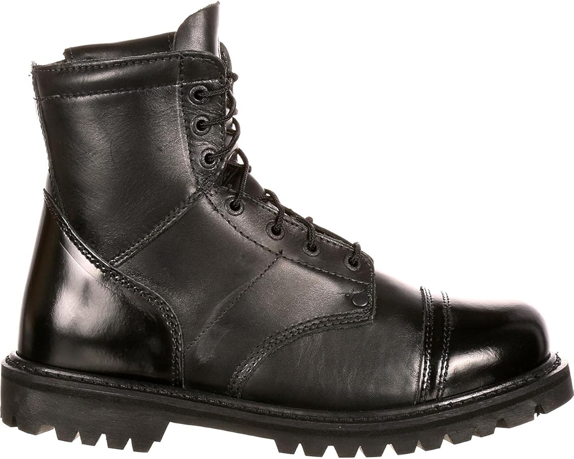Amazon.com: ROCKY Side Zipper Jump Boot, Black, Size 7(ME