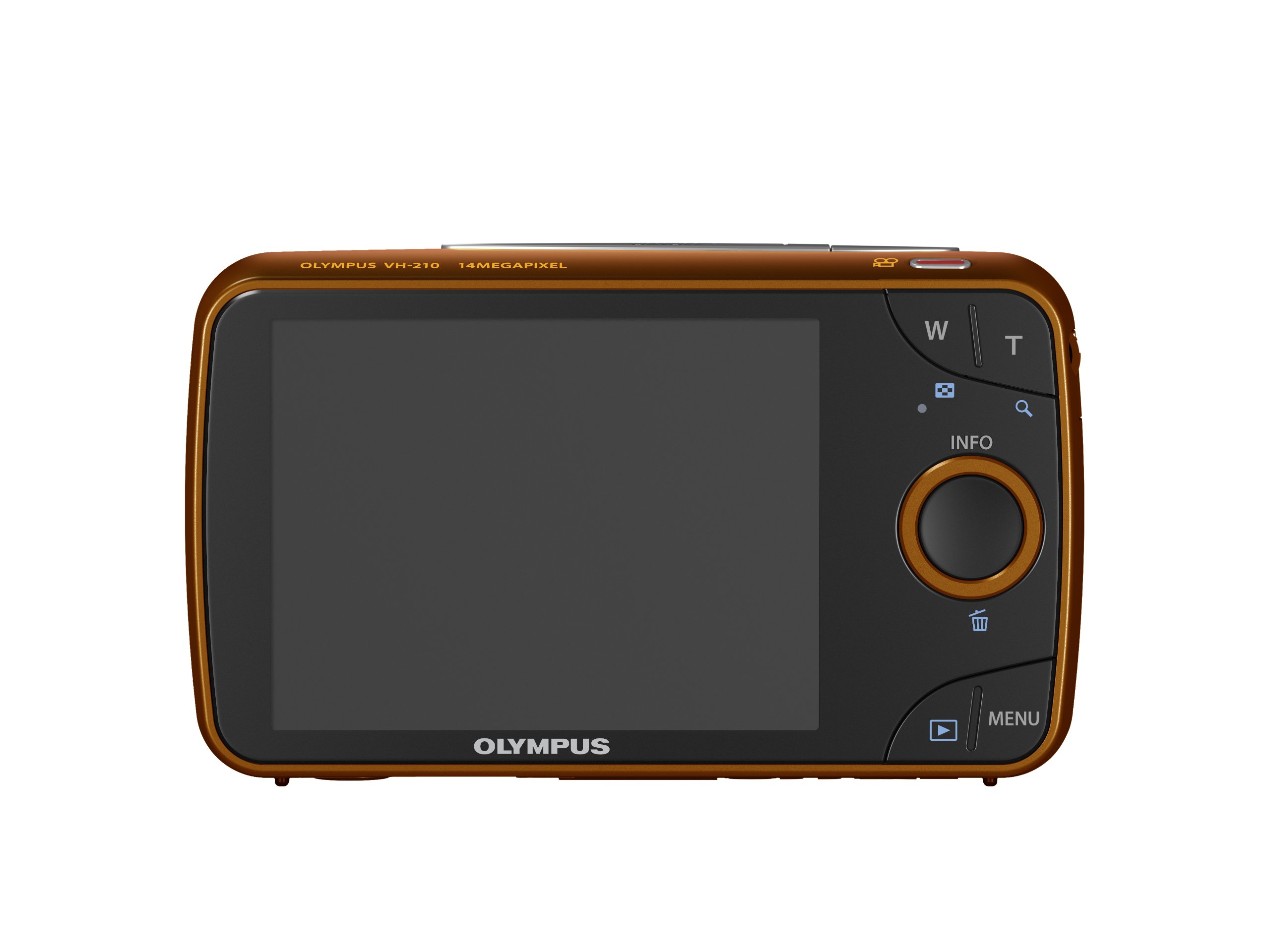 Amazon | OLYMPUS デジタルカメラ VH-210 オレンジ 1400万画素 光学5倍
