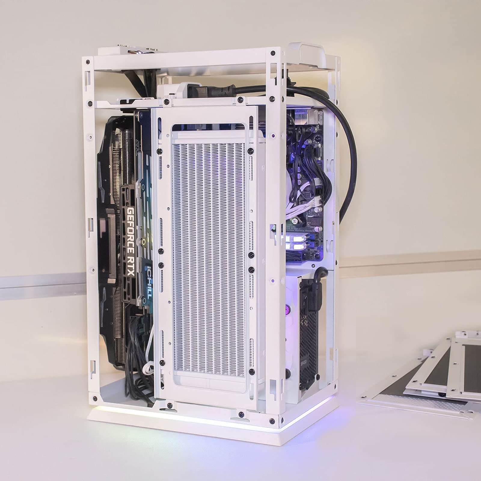 Amazon.co.jp: darkFlash DLH21 PCケース ミニタワータイプ ITXケース