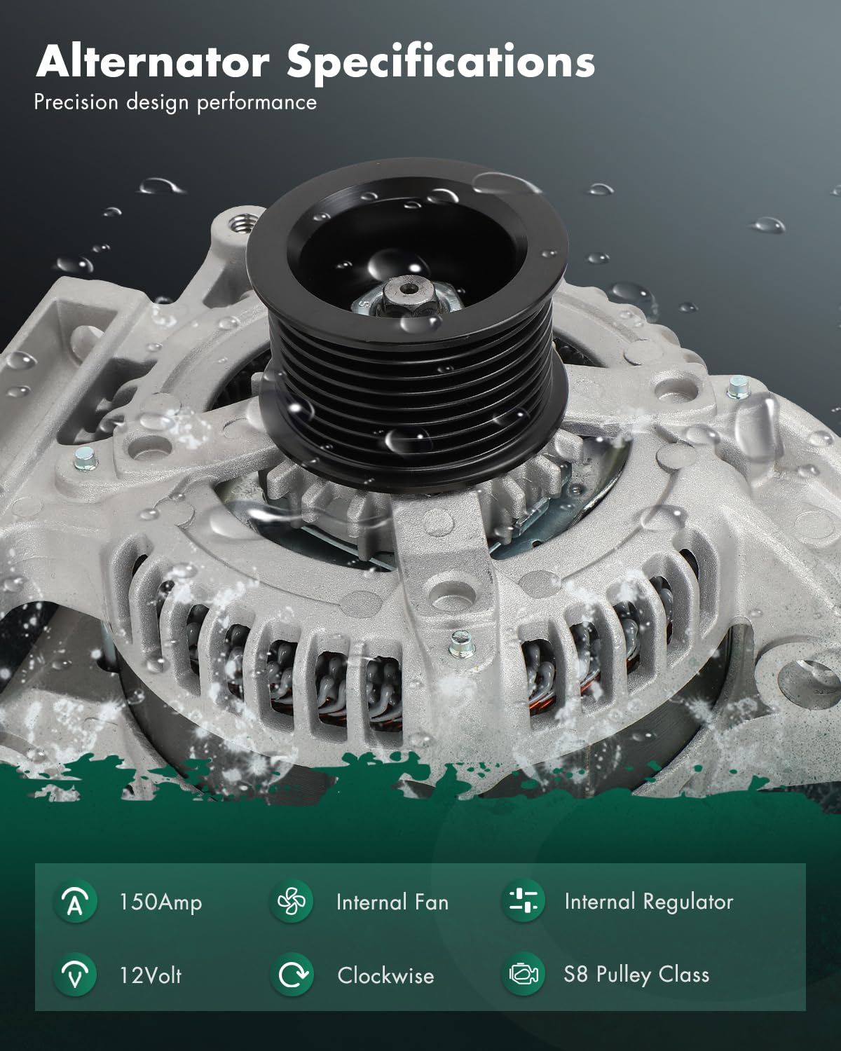 Amazon | SCITOO 高出力オルタネーター 150Amp 交換用 トヨタ用