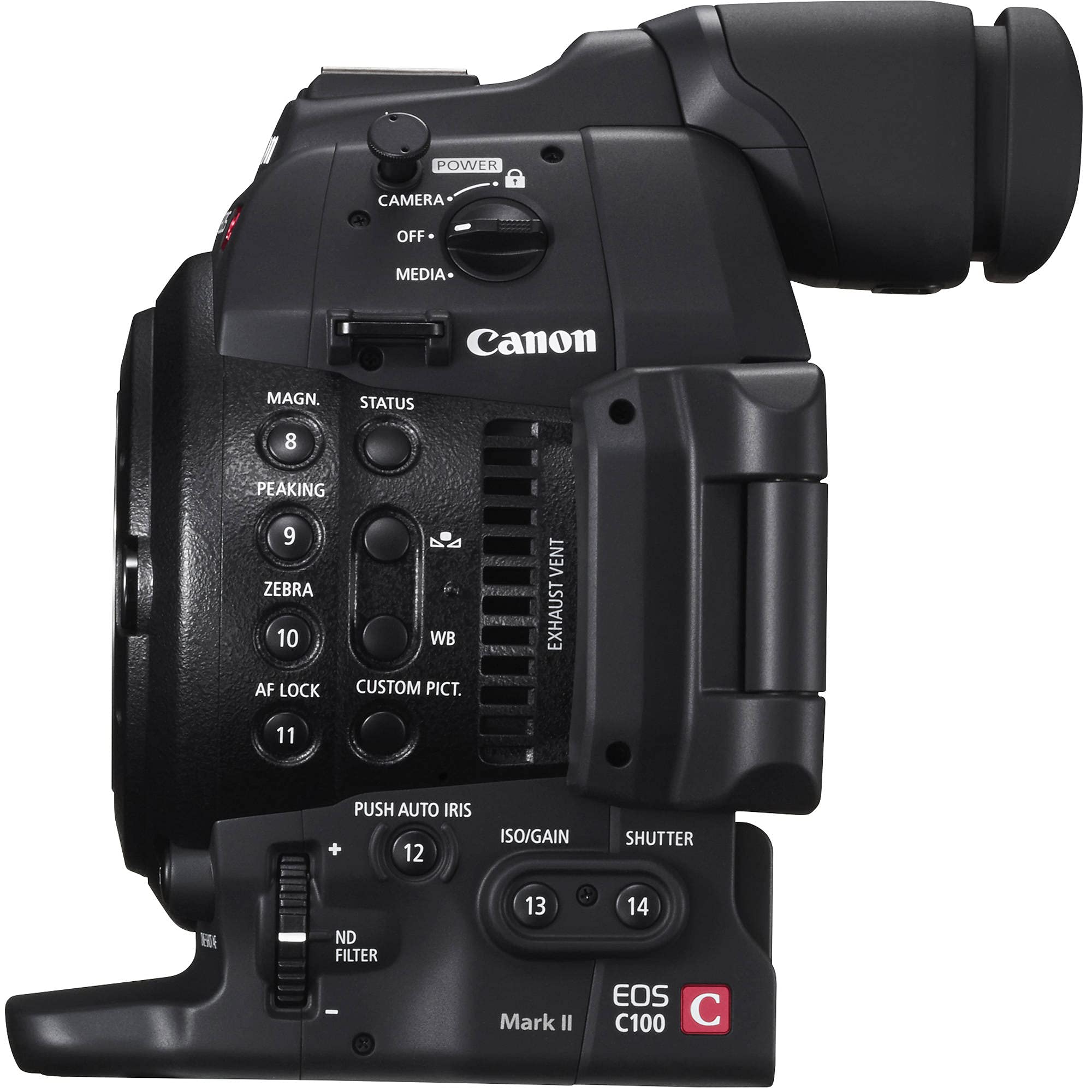 Amazon | Canon EOS C100 Mark II シネマ EOS カメラ デュアルピクセル