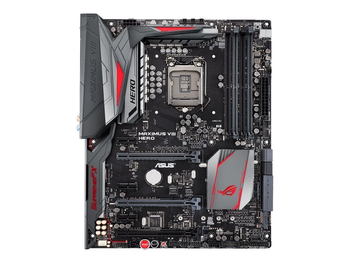 Amazon.com: Asus ROG Maximus VIII Hero LGA1151 DDR4 M.2 SATA 6Gb/s