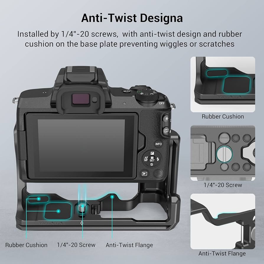 Canon EOS M5 メタルケージセット Grips for Canon EOS M5