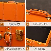 Amazon.co.jp: [REENEW] アンティーク トランク ケース 大型 トランク