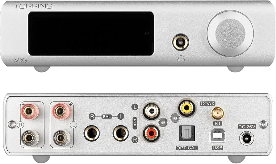 Amazon | TOPPING MX5 ES9018Q2C ハイレゾオーディオ HIFI デコーダー