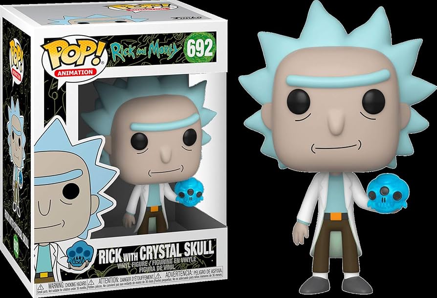 Amazon.com: Funko Pop! Animation: Rick and Morty - Rick with
