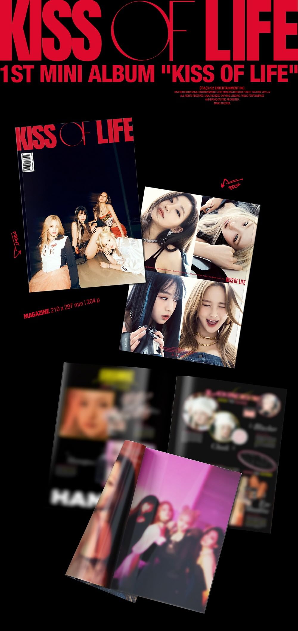 Amazon.co.jp: キスオブライフ KISS OF LIFE - KISS OF LIFE