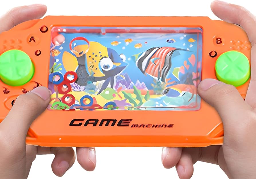 Amazon.co.jp: 1 PC レトロゲーム 携帯ゲーム機 水中輪投げゲーム
