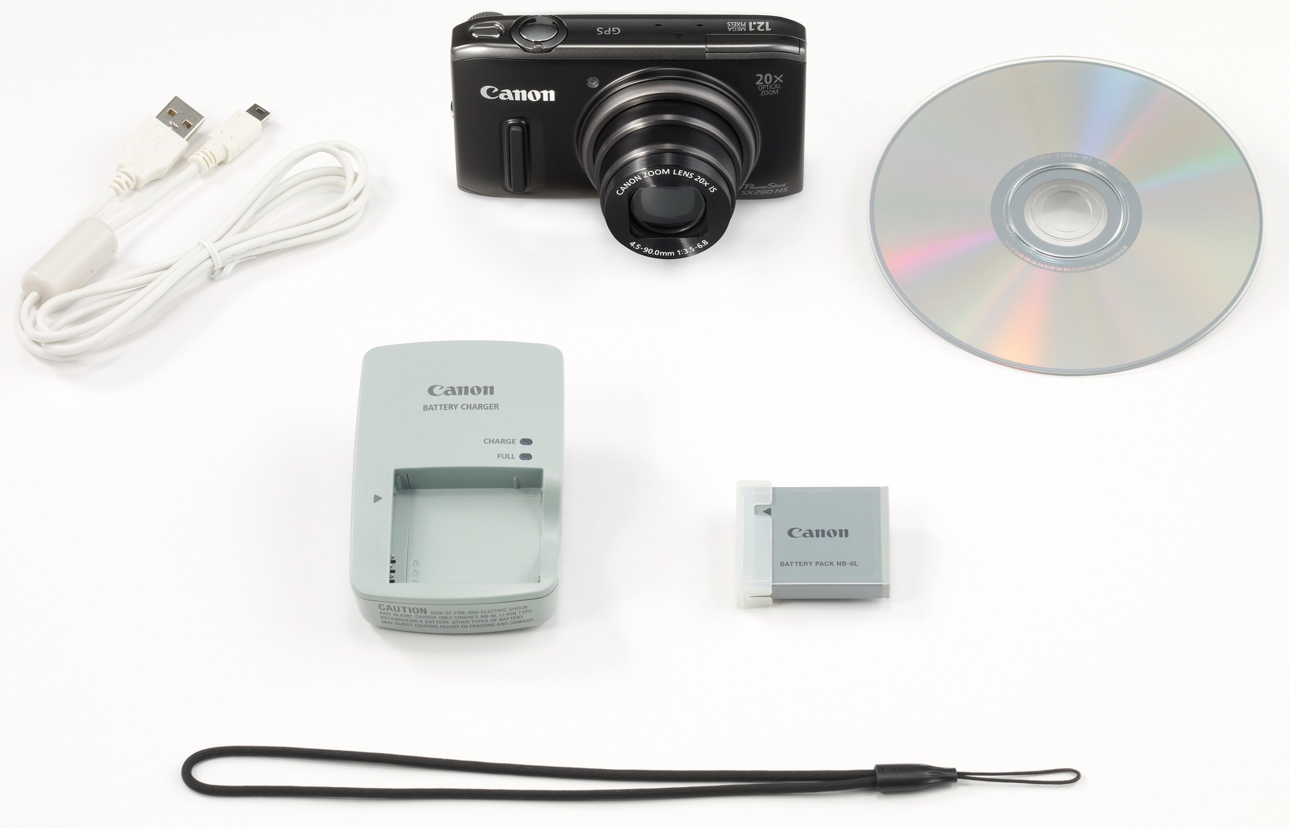 Amazon | Canon デジタルカメラ PowerShot SX260HS 光学20倍ズーム GPS