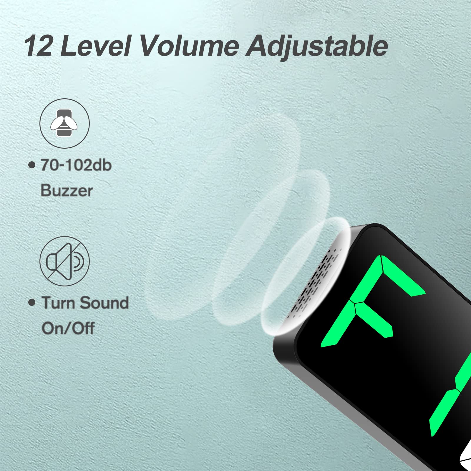 Amazon.co.jp: ジムタイマー 15インチ 大型LEDディスプレイ壁掛け時計