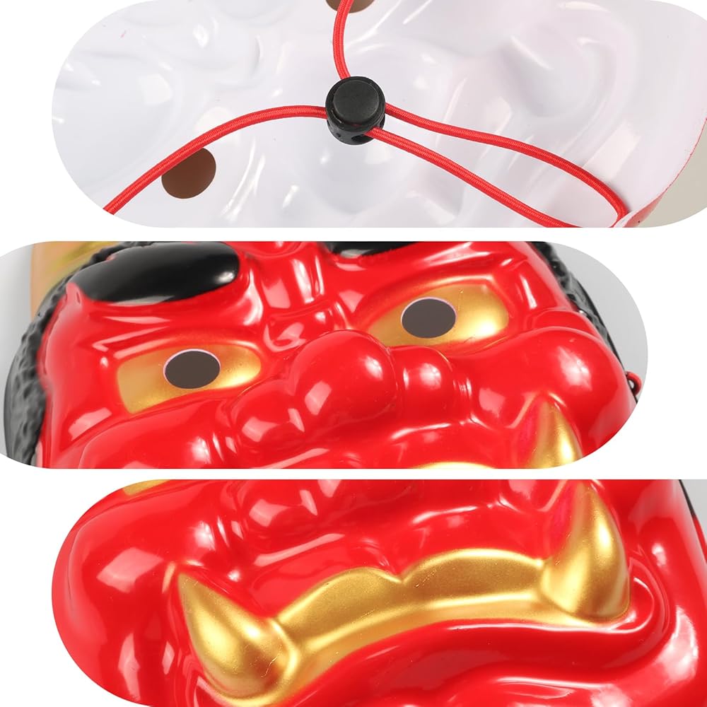 Amazon | [HWAFEI] 鬼のお面 年の面 鬼 節分 鬼マスク お面 豆まき