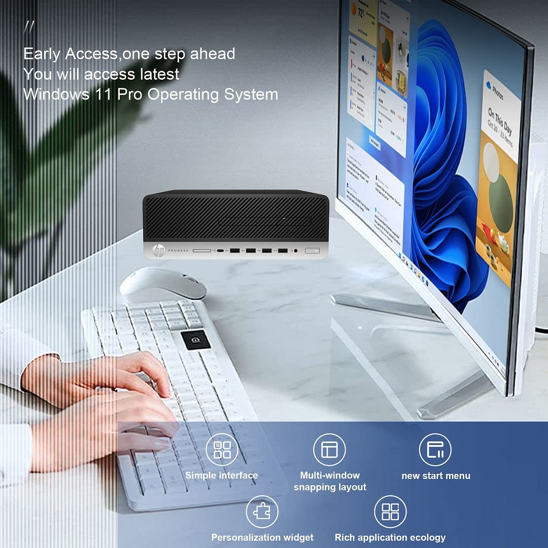 Amazon.com: HP Desktop PC ProDesk 600 G4 Windows 11 SFF Computer