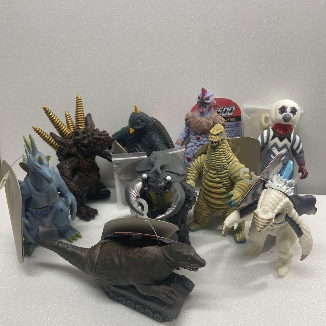 Amazon.co.jp: ウルトラ怪獣500 ソフビ 9個セット : おもちゃ