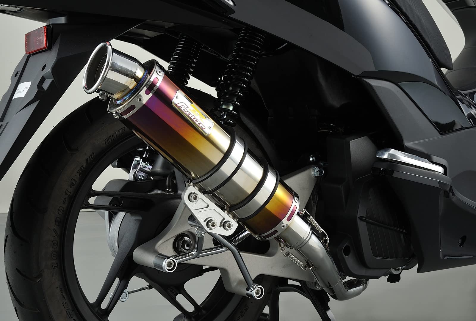 Amazon | Realize PCX125 PCX150esp バイクマフラー EBJ-JF56 EBJ-JF28