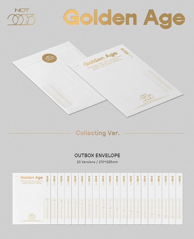 NCT - Golden Age - Collecting Version - incl. 40pg Booklet, Index