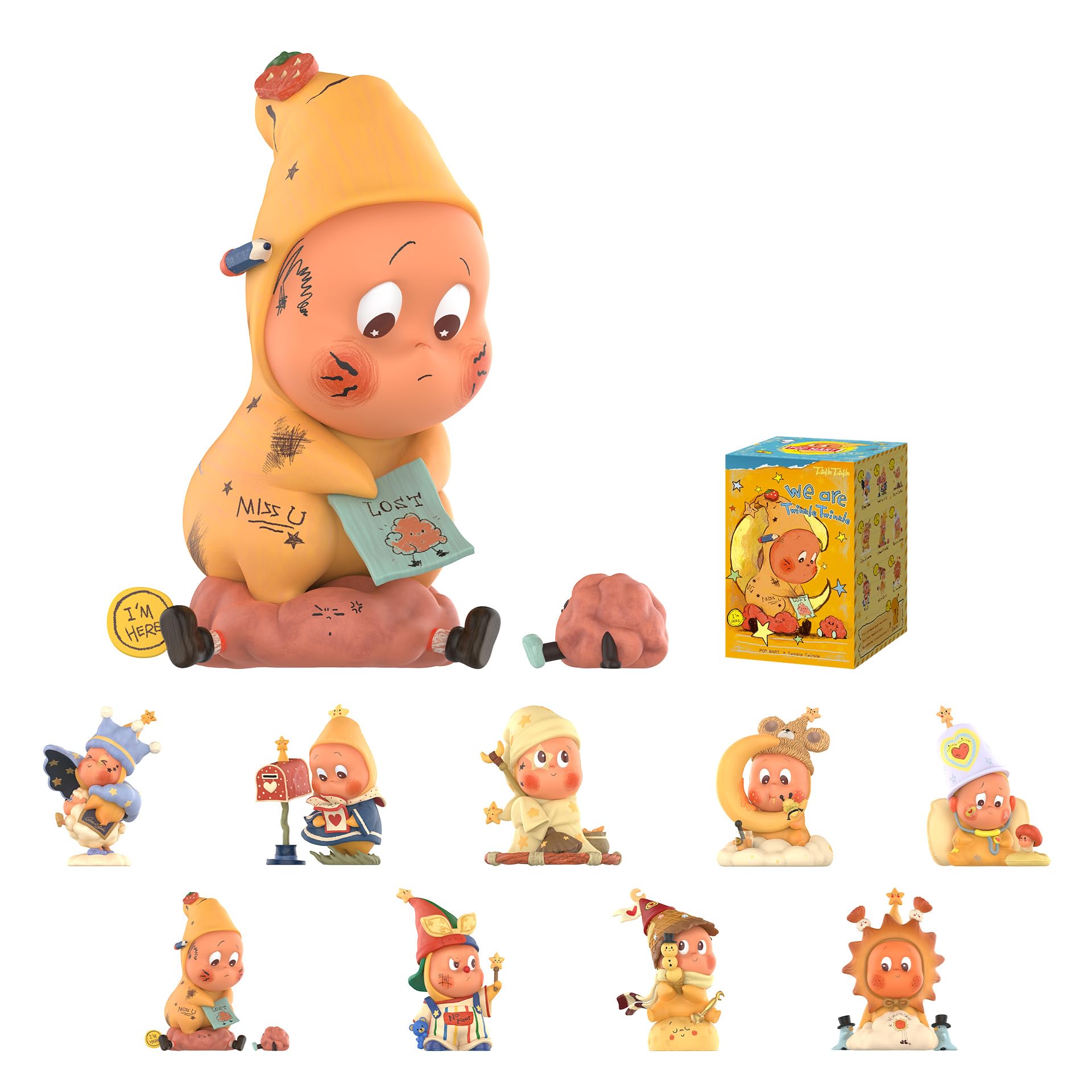 Amazon.com: POP MART We are Twinkle Twinkle Series Figures