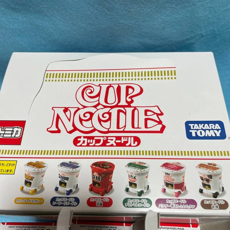 Amazon.co.jp: ドリームトミカカップヌードルコレクション全6種コンプ