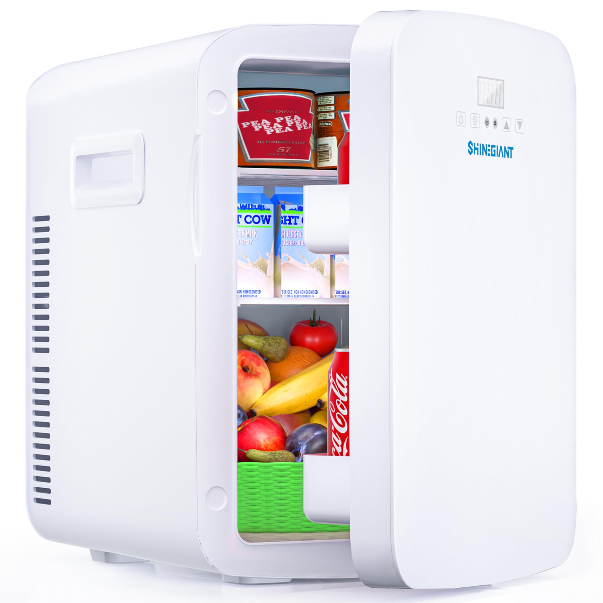 Amazon | SHINEGIANT ミニ冷蔵庫 15L -9℃～65℃ 小型冷温庫 ペルチェ式