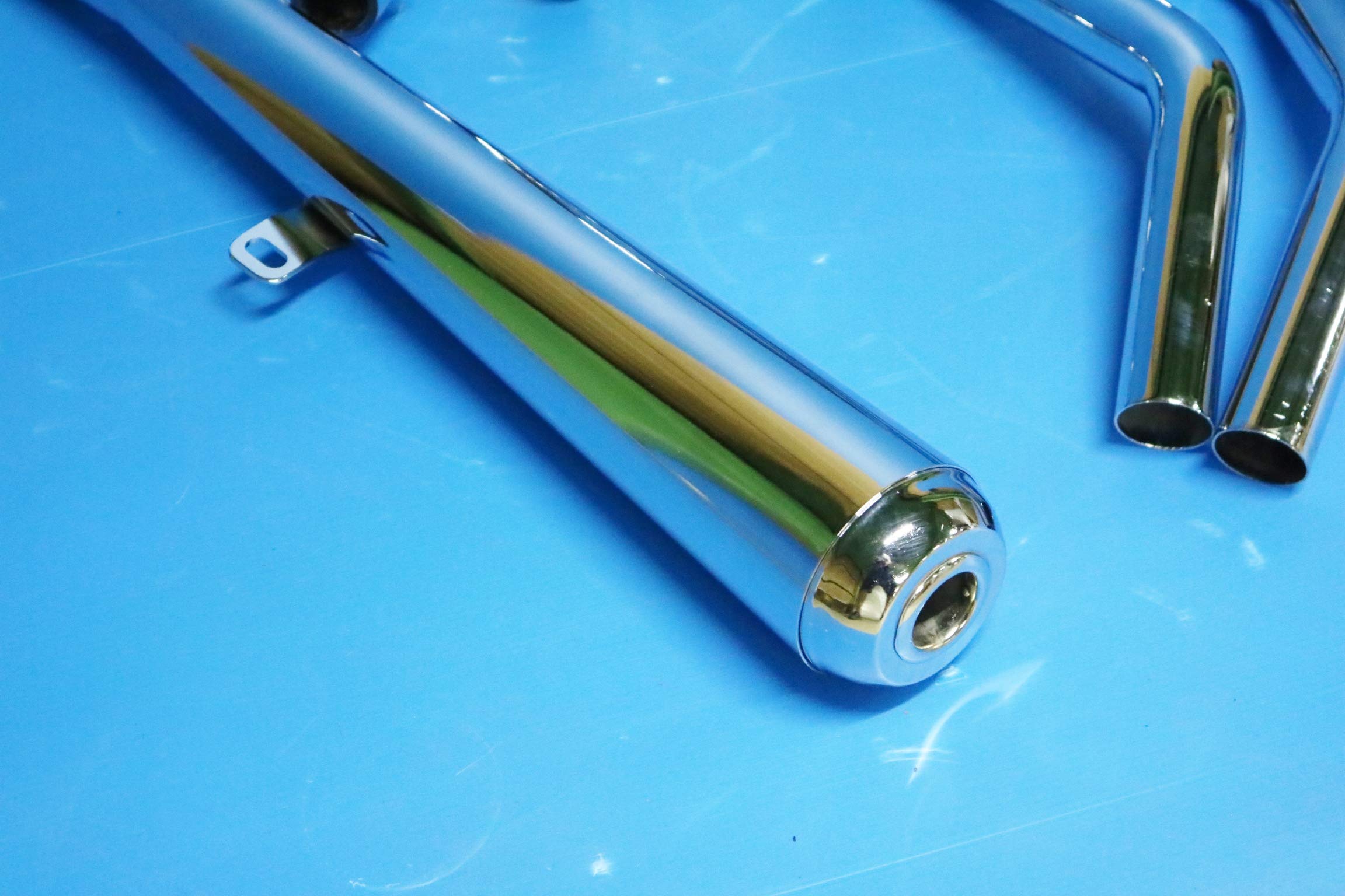 Amazon | CB250T CB400T メガホン マフラー メッキCN