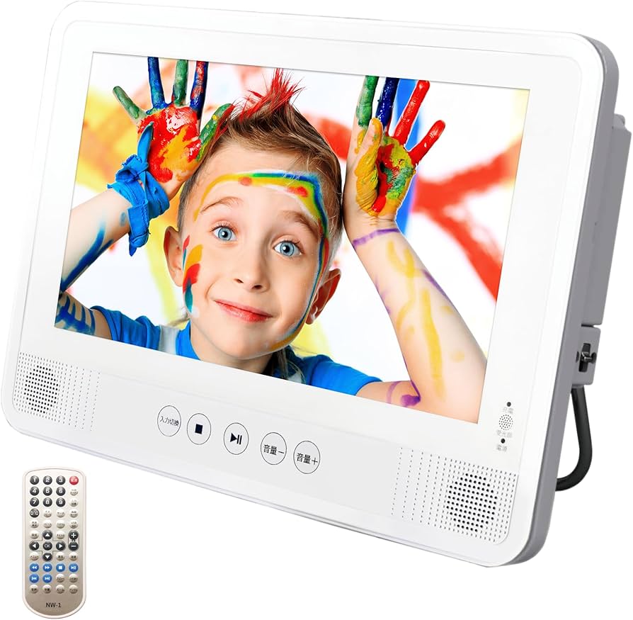 Amazon | ASTEX 10インチ 防水ポータブルDVDプレーヤー SD/USB/CD/DVD