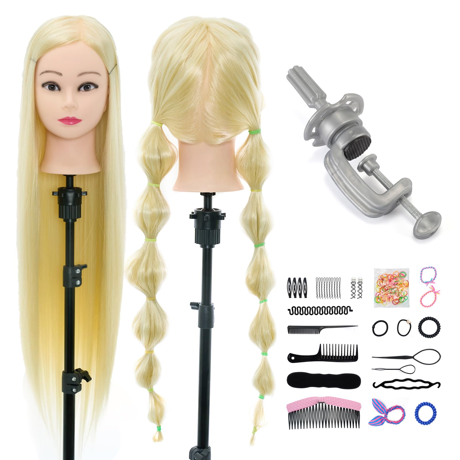 Amazon.co.jp: Neverland Beauty カットウィッグ 練習用 女性 30